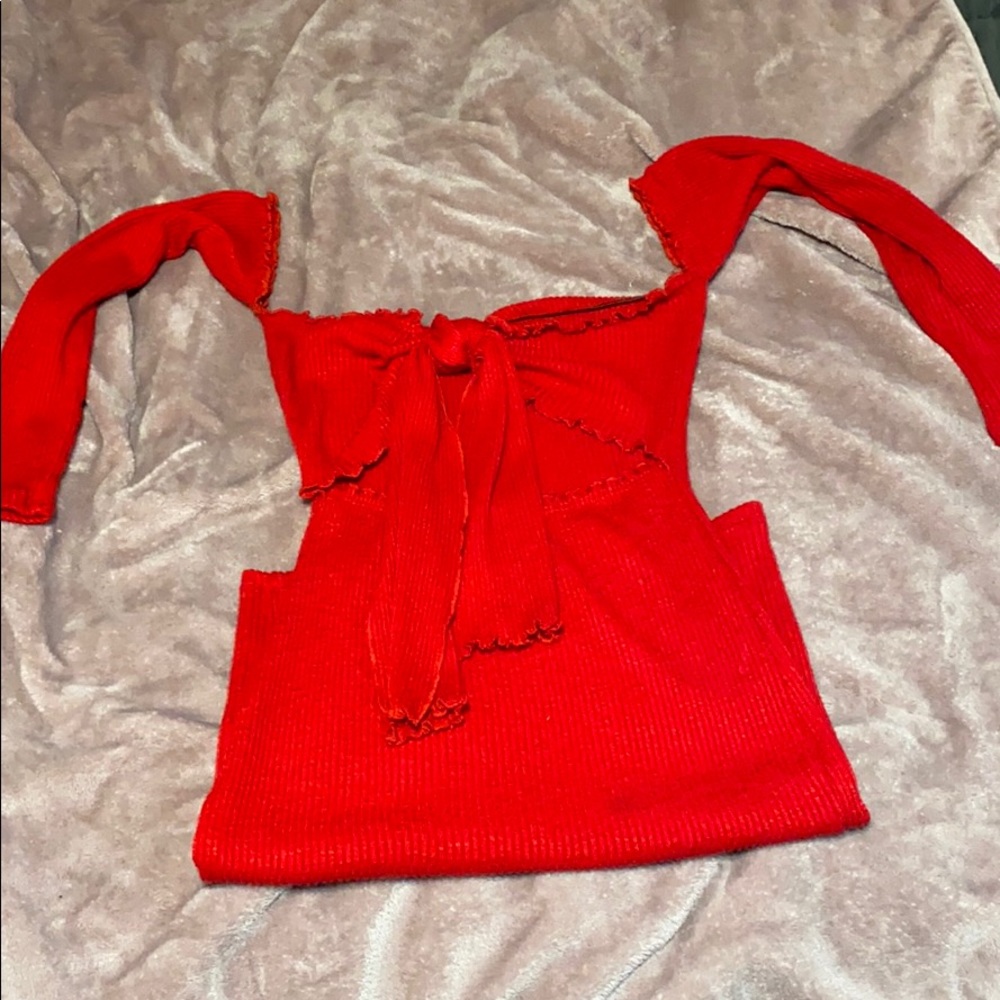 Red dress